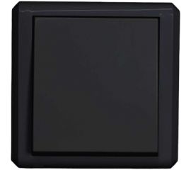 Одноклавишный выключатель Vesta Electric Mega Black FVK030102CMT 