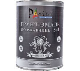 Эмаль 3в1 Paritet 0,9 кг зеленый ral 6029 PD-017 