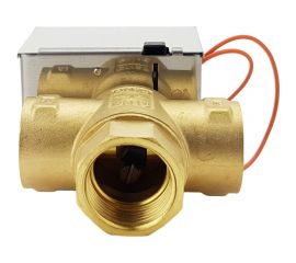 Трехходовой зональный клапан с возвратной пружиной TECHNO ZP-325 DN25, G1, КVS 2.8 603325 