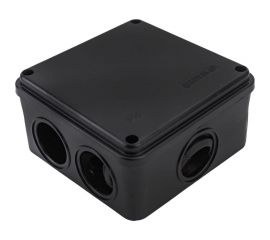 Распределительная коробка GREENEL наружного монтажа 100x100x50мм IP55 (48шт), цвет-черный GE41234-05 