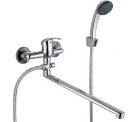Смеситель для ванны Veragio TRIUMPH монокомандный, с изливом L40 см и ручным душем хром VR.TRM-2705.CR 