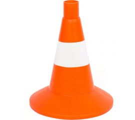 Дорожный конус Технология КС-1.4 320 мм, мягкий, 1 белая полоса 00000004084 