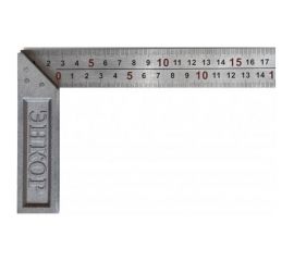 Угольник 250 мм с чугунным основанием 1/6/120 Энкор 10858 