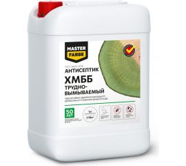 Антисептик невымываемый MASTER FARBE хмбб для защиты древесины в тяжелых условиях эксплуатации 20 кг 4631168416547 
