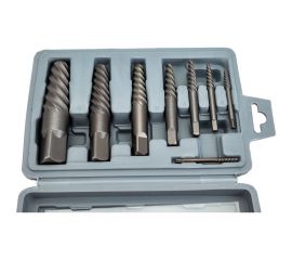 Набор экстракторов для выворачивания сорванных винтов из 8-ми штук CNIC М3-М6-М33-М50, к/р 64803 