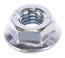 Гайка с фланцем МЕТАЛЛСЕРВИС М6, DIN 6923, цинк, 100 шт. 1239720 