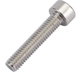 Нержавеющий винт с цилиндрической головкой KREPFIELD M4x20 мм, DIN 912, А2, внутренний шестигранник, полная резьба, 40 шт. 912A2ВИНТПР4Х20-40 
