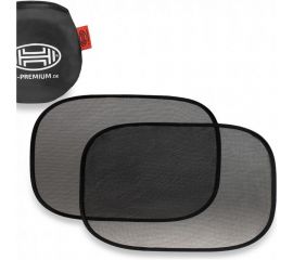 Солнцезащитная самоклеяшаяся шторка премиум-класса Heyner 80x44 см, комплект 2 шт. 512380 