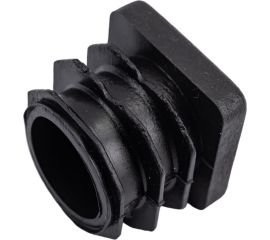 Заглушка ЦКИ 25х25 мм, черная, 150 шт. 64248 