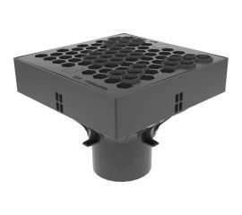 Ливнеприемник Gidrolica 250x250x200 мм с решеткой соты, класс а15 6012 