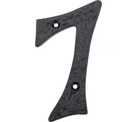 Цифра Левша L.Baskerville LB-MI-315-7 черная У2-5379.Ч 