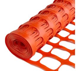 Пластиковая сетка для ограждений GAVIAL оранжевая, 45х45, 1х50м, 145г/м2 00002208 