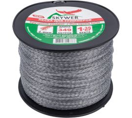 Леска для триммера 2.4 мм, 349 м, 1.35 кг, армированный крученый квадрат SKYWER DSQT 24-349 