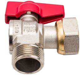 Шаровой кран MVI полнопроходной, угловой с накидной гайкой 3/4"", внутренняя-наружная, BV.533.05 