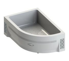 Высокий поддон Радомир к душевому углу Соул 2 120x80 1-11-0-1-0-009 