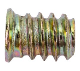 Резьбовая втулка с буртиком WOODWORK m6, l=15, 100 шт. 990.06.15 