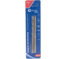 Сверло по металлу с кобальтом (2 шт; 4.5х47х80 мм) CUTOP 48-375 