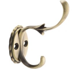 Мебельный крючок KERRON Д73 Ш33 В85, античная бронза KR 0110 AB 