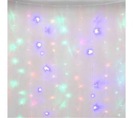 Светодиодный занавес со статическим свечением Uniel ULD-C3020-240/STK MULTI, IP44 UL-00007212 