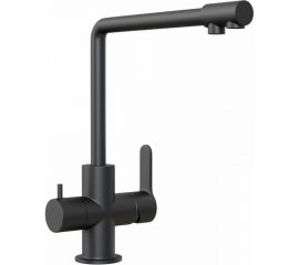 Смеситель для кухни Профсан ПСМ нержавеющая сталь AISI-304 с подключением фильтра PSM-307-22 