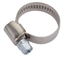 Хомуты Зубр ЭКСПЕРТ из нержавеющей стали с накатной лентой НЛ-9, 16-25мм, 200шт 37820-16-25-200 