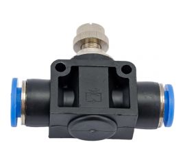 Фитинг-дроссель (пневмодроссель) цанговый 10 мм SHPI SCF 10 