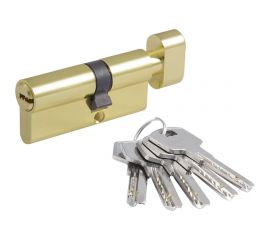 Цилиндровый механизм с вертушкой НОРА-М ЕСО Z ЛПВ-70 40-30в латунь 18420 