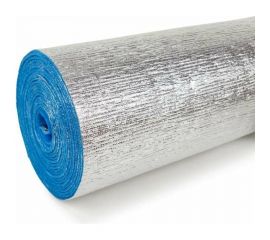 Самоклеющая теплоизоляция с фольгой НПС Развитие НПЭ-ЛФ тип С, 10 мм, 0.6x10 м, 6 кв. м 4620018381821 