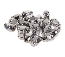 Гайка конус M12x1.50, закрытая 35 мм, ключ 13/16""(21 мм), хром 025, 20 шт SKYWAY S10602025 