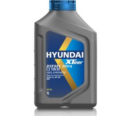 Моторное масло синтетическое Diesel Ultra C3 5W30, 1 л HYUNDAI XTeer 1011224 