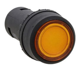 Кнопка с подсветкой EKF PROxima SW2C-10D, желтая, NO, 24В, SQ sw2c-md-y-24 