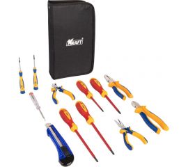 Набор инструмента для электрика KRAFT 12 предметов сумка KT 703014 