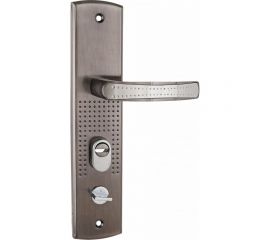 Универсальный комплект ручек для металлических дверей Аллюр РН-А222-1-L (подсветка; левая) 5381 