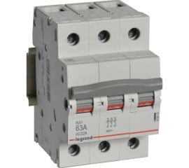 Выключатель-разъединитель Legrand 3п 63А RX3 Leg 419413 