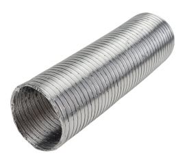 Воздуховод алюминиевый гофрированный 100 мм, 1.5 м Эвент ВА, д= 100, 1,5м 