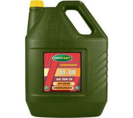 Моторное масло OILRIGHT М8В SAE 20W20, API CB/SD, 10 л 2483 