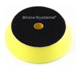 Полировальный круг антиголограмный DA Foam Pad Yellow 75 мм, желтый Shine systems SS563 
