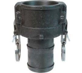 Камлок TITAN LOCK 2in типа С, розетка с хвостовиком (полипроп.) TL200CPP 