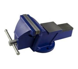 Слесарные тиски CNIC 100 мм 4"" неповоротные, облегченные, с наковальней LT96104 50857 