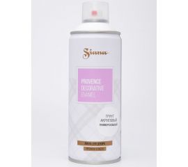 Аэрозольный акриловый грунт для мебели, дерева, металла и декора SIANA белый SNGA001 