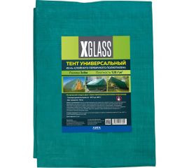 Тент 120 (3x6 м; 120 г/кв.м.) X-Glass УТ0002517 