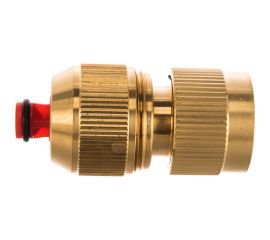 Быстросъёмное соединение для шланга 13/15 мм с аквастопом Профитт 0102778-RCS 