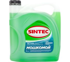 Стеклоомывающая жидкость Sintec летняя, 4.5 л 912243 