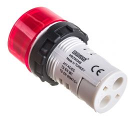 Моноблочный зуммер Emas с подсветкой 24В пост./ MBZS024S 