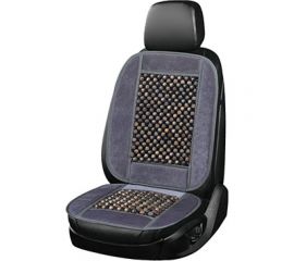 Накидка сиденья массажная SKYWAY Massage-02 дерево/полиэстер серый/темное дерево S01302039 