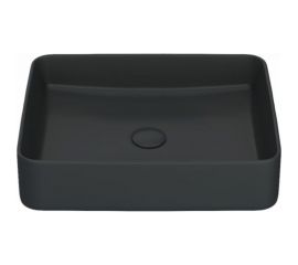 Накладной умывальник IDDIS Slide черный матовый SLIBM02i27 