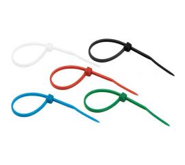 Кабельный хомут duwi нейлон, 150x2,5 мм, разноцветные, 25 шт. 30229 2 