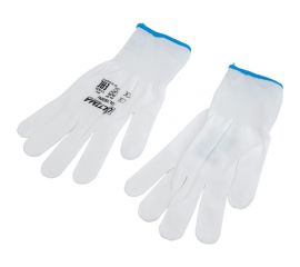 Нейлоновые перчатки без покрытия ULTIMA белые ULT620U/XXL 