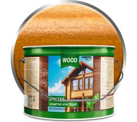 Защитно-красящий состав для древесины FARBITEX (быстросохнущий; калужница, 0.75 л) 4300008474 