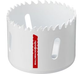 Коронка биметаллическая крупный зуб (54 мм, 38 мм, HSSE, М42) №041 Профоснастка 80101041 